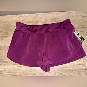 Avia Women's Deep Purple Athletic Shorts